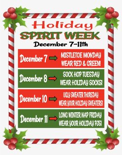 Holiday Spirit Week